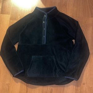 Half Button Up Fleece Pullover